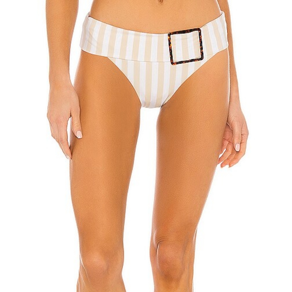 WeWoreWhat Belt Waist Sage Green Annie Bottoms - Picture 6 of 12